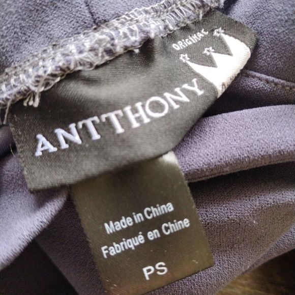 Women's Pull On Pants Casual Petite Sz SP Gray Stretch Pockets Anthony Women's - Picture 12 of 12
